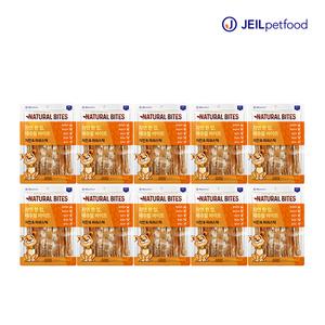 원더독스 네추럴바이트 치킨&피쉬스틱 180g 10개/강아지 간식