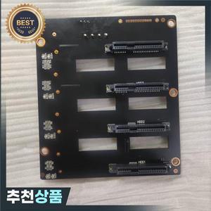 백플레인 JONSBO N4 NAS 섀시  SATA 커넥터 하드 드라이브 인터페이스 회로 기판