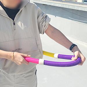 스프링 배운동 훌라후프 홈트 뱃살훌라우프 허리돌리기