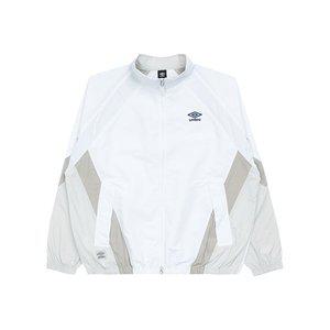 [엄브로] 팝러쉬 컬러블럭 스탠넥 바람막이 자켓 UQ123CJK31WHT