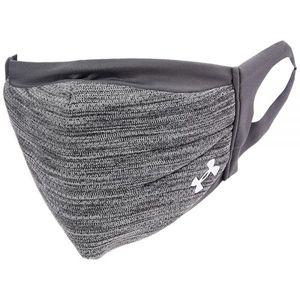 Under Armour 성인용 스포츠 마스크 핏치 그레이/실버 크롬 XL/2XL