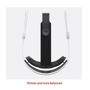 KIWI 디자인 K4 Meta/Oculus Quest 3/3S용 컴포트 헤드 스트랩 액세서리 배터리가 없는 경량