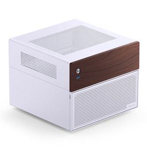 호환 2 M-ATX 개 개, 및 1 베이 마더보드, JONSBO 구조, 대형 월넛 드라이브 120mm 6 케이스 , 우드 트림 미니 NAS 소형 하드 N4 분할