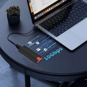 호환 노트북 3 휴대용 GUDGA 2280 /NGFF Gen C M2-USB 케이스 SSD 2 10Gbps 유형 PCIe 데스크탑용 도구 알루미늄 1 M 박스