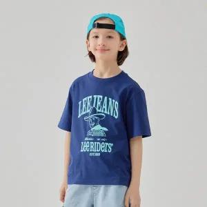[Lee Kids](센텀시티점)카우보이 프린트 반소매티 네이비 LK2502ST26NA