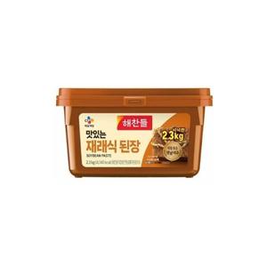 해찬들 재래식 된장 2.3kg x 2개