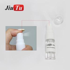 연마 기계 전화 스크래치 제거 지문 방지 솔루션 스프레이 병용 10ML 소유성 오일