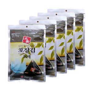 무료배송 삼각김밥김 50매 5개 무조미 대용량 도시락 DIY용 모음 특가