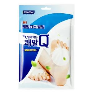[쾌발Q] 풋케어 발냄새제거제 발관리 발패드 10매