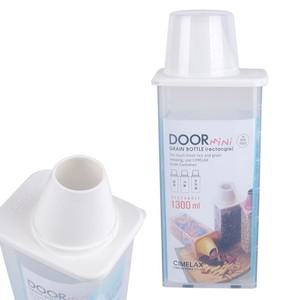 미니 잡곡 곡물 통 밀가루 쌀 보관함 보관용기 1300ml 밀가루통 곡물통 쌀보관용기 쌀보관통