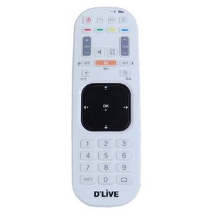 D’LIVE 딜라이브 C&M 케이블 셋톱박스 TV 통합리모컨 화이트