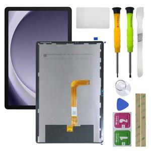 삼성 갤럭시 태블릿 탭 A9+ 11인치 Wi-Fi SM-X210 LCD 디스플레이 디지타이저 터치 스크린 어셈블리 교체용 HQB-STAR 탭 A9 플러스 LCD 화면 교체용 11인치 블랙+툴