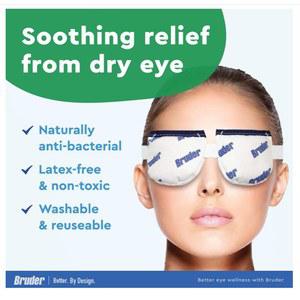 브루더 온열안대 MOIST 눈찜질 수면찜질 HEAT EYE COMP SS BRUDER