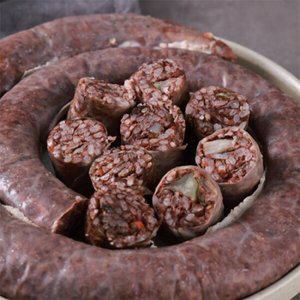 강원도 속초 전통 수제 인삼아바이순대 슬라이스 500g