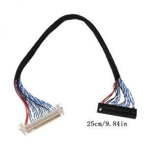 30핀케이블 LCD 화면 디스플레이 패널 FIX-30P-D8 30mm 2 핀 2ch 8bit 10mm 피치 250mm 17-21인치