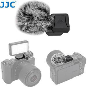 JJC 콜드슈 윈드머프 (캐논 EOS R50 V 퍼리 어댑터 마운트 홀더 (LED 조명 마이크 부착용)