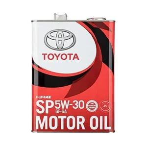 도요타 모터 오일 정품 SP 5W-30 GF-6A 4리터 08880-13705