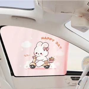 스윗카라이프 차량햇빛가리개 커튼 가림막운전석햇빛 용커튼 가리개 차박 아기 햇볕 자석 암막 창문 자동