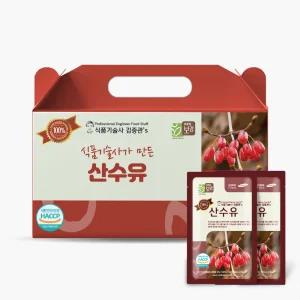 네오보감 식품기술사 김종관's 100% 전남 구례산 햇산수유즙 30포