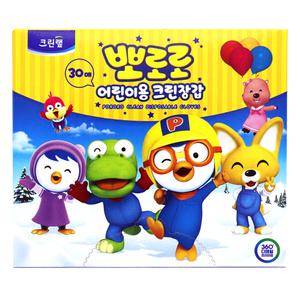 크린랩 어린이용 크린장갑 30매/뽀로로/위생장갑