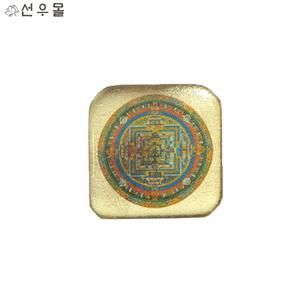 만다라 스티커(소) - 불교용품 악세사리 휴대폰미끄럼방지 노트 차량 인테리어장식품