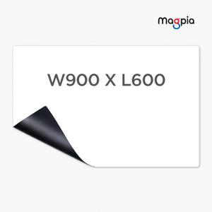 마그피아 고무자석 화이트보드 W900XL600