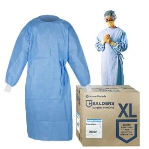유한 일회용 수술가운 XL 특대 45개 멸균수술복 90003