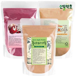 [ABC분말] 당근가루300g + 비트가루300g + 풋사과가루500g 3종세트