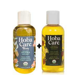 더호호바컴퍼니 유기농 호호바오일 125ml + 유기농 베이비오일 125ml