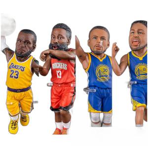 NBA 골스 커리 탐슨 피규어 미니어처 굿즈 캐릭터 르브론 스테픈