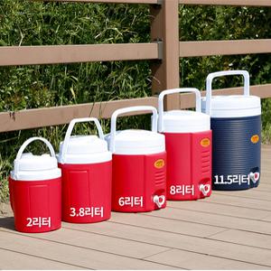 코스모스 2리터 4리터 6리터 8리터 11.5리터 보냉 얼음 물통 워터저그