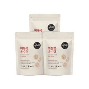 (카톡플친)해통령 육수링 60알(깊고 진한맛 80gX3봉)