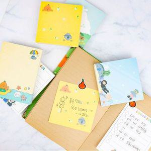 [제이큐]제주 탐나친구들 메모지 귀여운 캐릭터 떡메모지 X ( 3매입 )