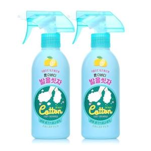온더바디 발을씻자 풋샴푸 레몬민트 385ml 2개