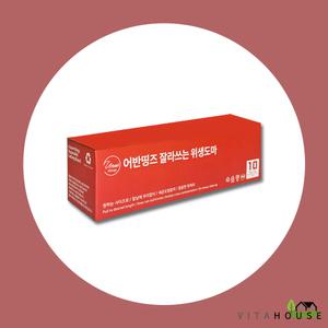 어반띵즈 잘라쓰는 위생도마 30cm x 10m 1개 일회용 롤 커팅 도마 V