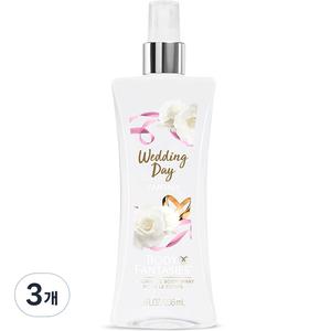 바디판타지 바디미스트 바디케어 실속팩 웨딩데이 236ml 3개