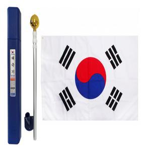옛날 태극기계양 구입 아파트태국기