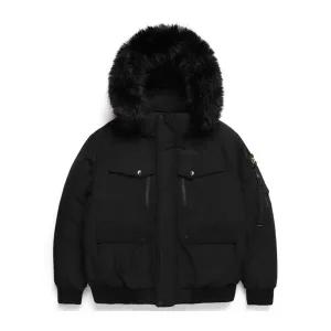 [정상가:399000원]내셔널지오그래픽 N244MDW930 타루가 퍼 트리밍 후디 다운 점퍼 CARBON BLACK