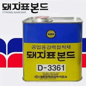 돼지표 공업용 PVC접착제 강력본드 1kg대