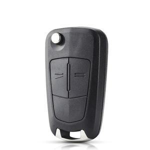 폴딩 2 버튼 플립 키 쉘 케이스 FOB For Vauxhall Opel Corsa Astra Vectra Signum 자동차