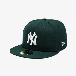 [뉴에라]MLB 뉴욕 양키스 베이직 사이즈캡 다크 그린 14561925_s