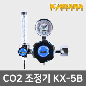 코리아나 CO2 압력 조정기 KX-5B 용접 절단기 220V-22