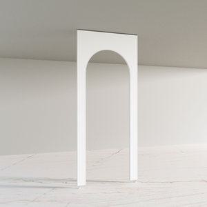 아치게이트 [천장필요] 파티션 아치문 셀프 가벽 칸막이 80cm