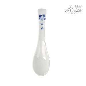 헨느 미케 야옹이 우동스푼 1P 고양이 그릇