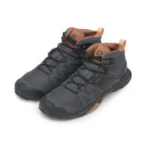 살로몬 등산화 울트라 4 미드 GTX 여성 에보니 모카 WB773959