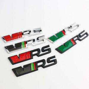 자동차 로고 감성 디자인 데칼 흠집 스티커 금속 VRS 스코다 옥타비아 2 3 카미큐 코디큐 Karoq RS 수퍼브