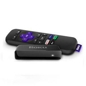 리모컨 블랙 심플 및 HDMI 플레이어 프리미어 ROKU HDR 케이블 미디어 스트리밍