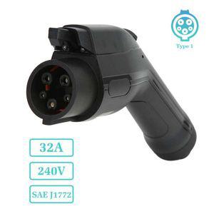 전기차충전기 자동차 액세서리 에너지 차량 충전기 플러그 유형 1 AC 32A 단상 240V CE TUV SAE J1772 승인