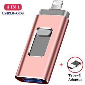 3.0 USB 메모리 3.2 드라이브 대용량 C타입 귀여운 아이폰 호환 라이트닝 ios OTG 플래시 스틱 타입 c 펜드