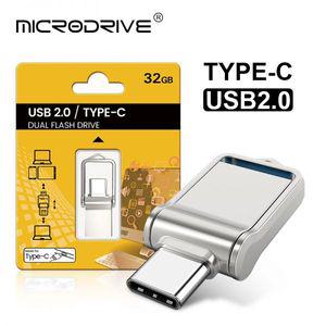 3.0 USB 메모리 3.2 드라이브 대용량 C타입 귀여운 플래시 32 기가 바이트 OTG 금속 2.0 펜 키 64 타입 C